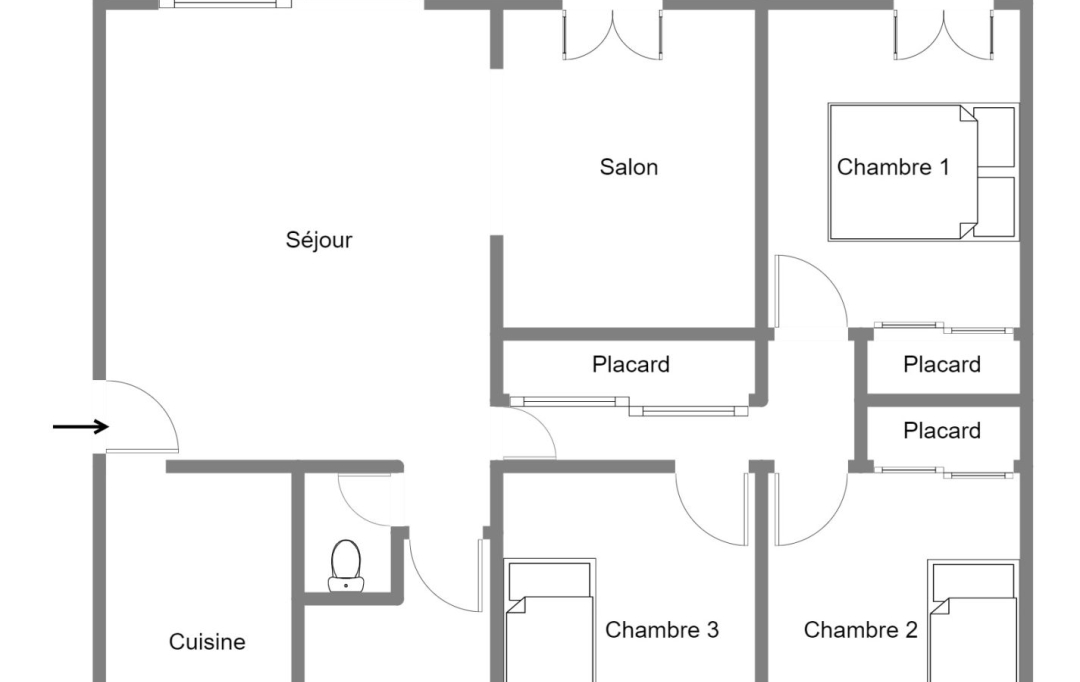 LEOJADE : Apartment | MARSEILLE (13010) | 95 m2 | 215 000 € 
